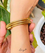 18K Gold Plated Bliss Bangle - ANYX - Bracelet