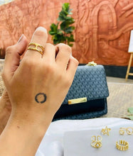 18K Gold Plated Classic Bold Ring - ANYX - Rings