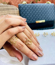 18K Gold Plated Heart Ring - ANYX - Rings