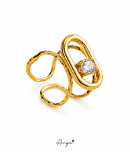 Orbit Solitaire Adjustable Ring