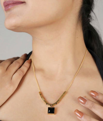 Onyx Necklace - ANYX - - 