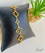 Classic Layered Clover Charm Bracelet - ANYX - Bracelet