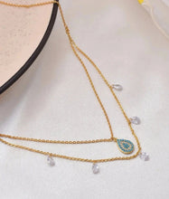 DuoDrape Double layer Necklace - ANYX - Necklace