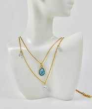 DuoDrape Double layer Necklace - ANYX - Necklace