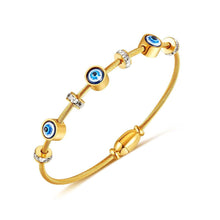 Elegance Evil Eye Bangle - ANYX - Bracelet