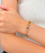 Elegance Evil Eye Bangle - ANYX - Bracelet