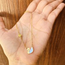 Golden Swan Necklace - ANYX - Necklace