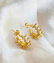 Minimal Pearl Hoops - ANYX - Earrings